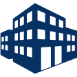 Simple building graphic design