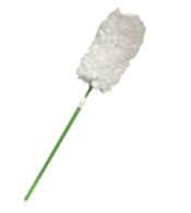 Rock candy on a green stick.
